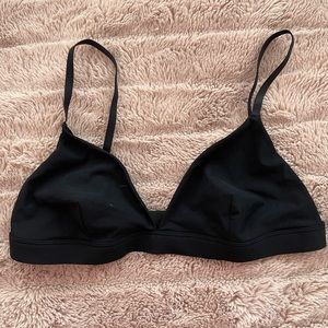 Talula Triangle Bralette - S - Black